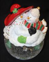 IRISH SNOWMAN SWEETS HOLDER